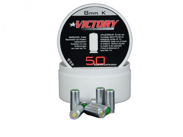 Platzpatronen Victory Kal. 8 mm (Pistole) 50 Schuss